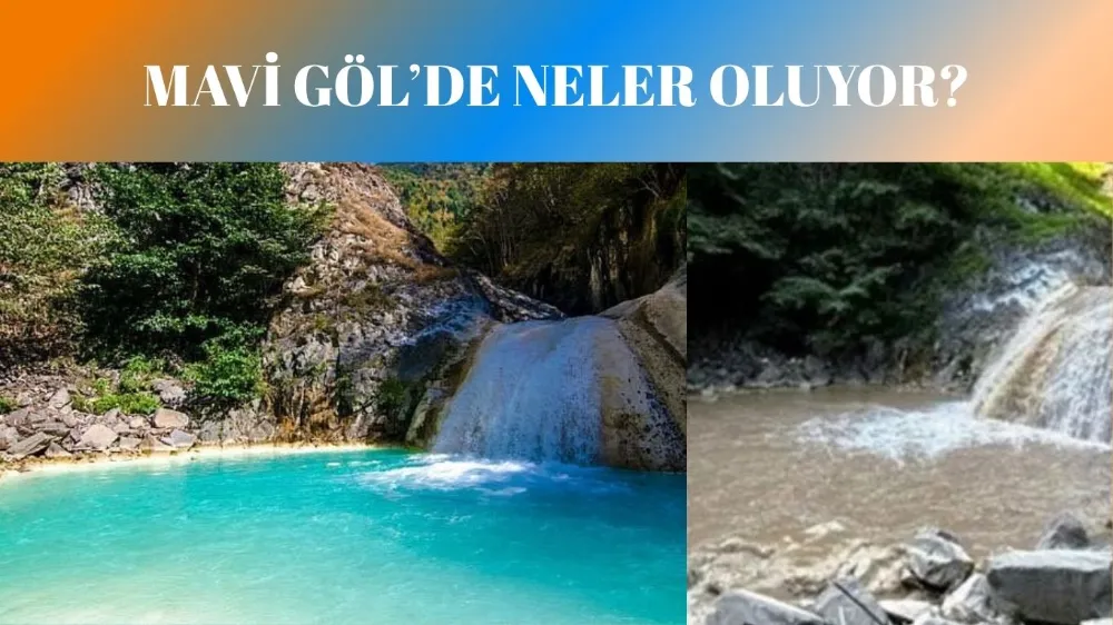 Mavi Göl neden çamura döndü? 